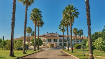 Façade de l’hébergement