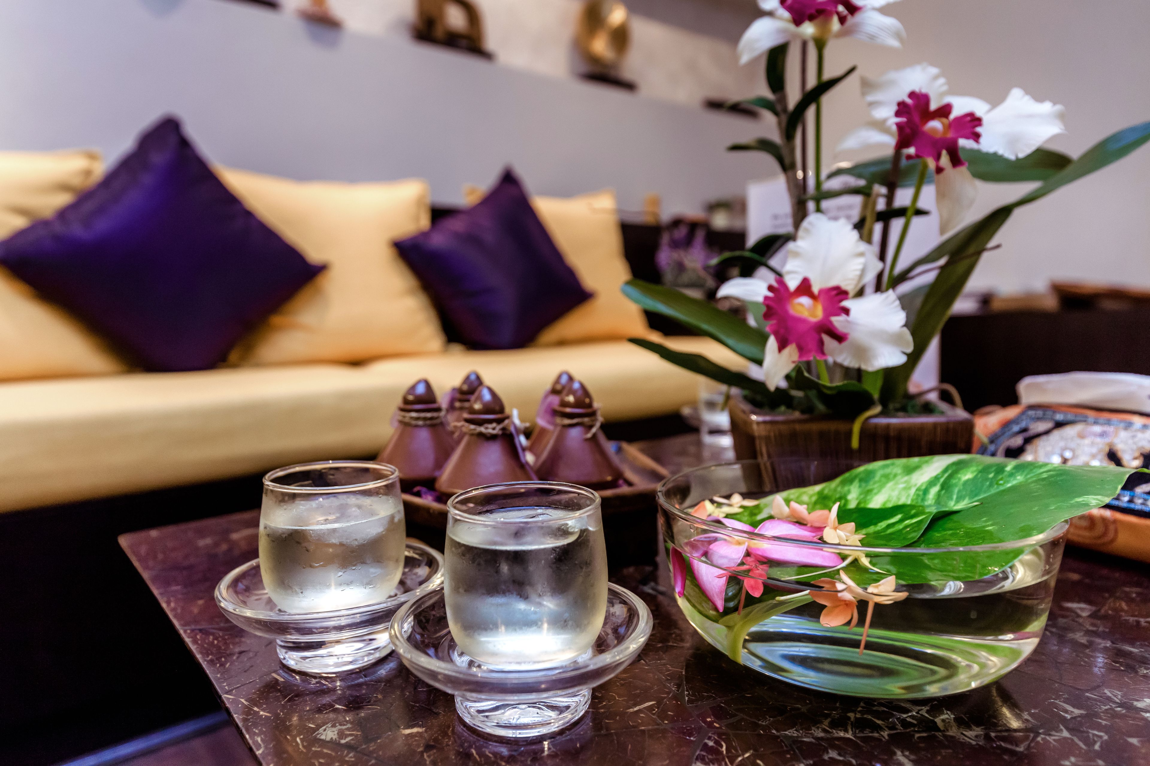 couples treatment room(s), hot tub, body treatments, massages