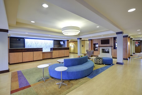 Check-in/check-out kiosk. Fairfield Inn & Suites by Marriott Cordele