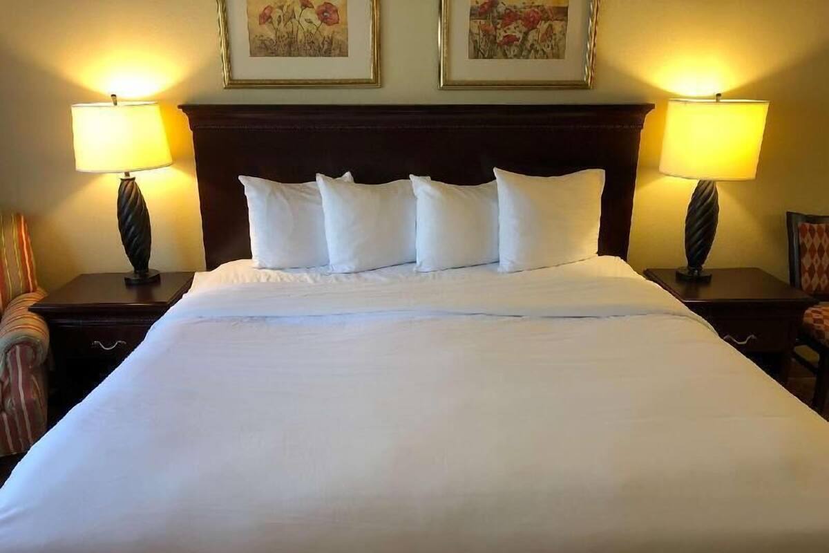 Down comforters, in-room safe, desk, laptop workspace