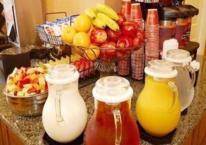 Free buffet breakfast 