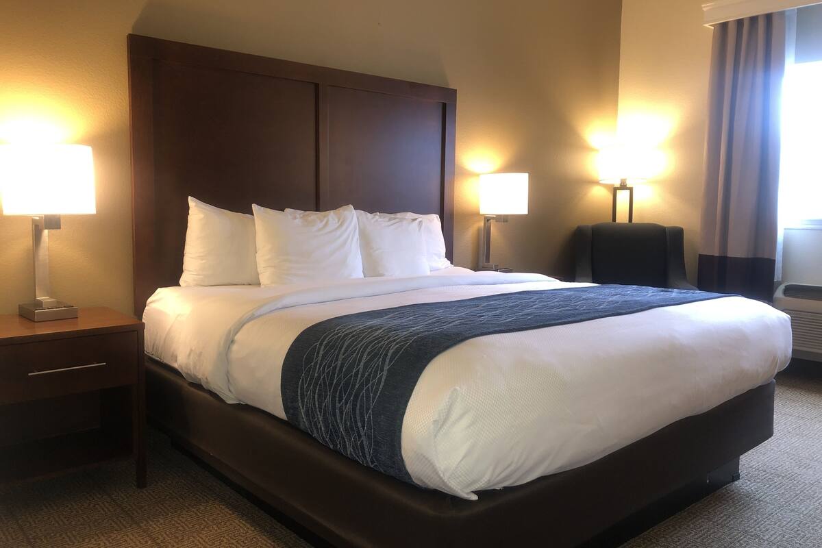 in-room safe, desk, blackout curtains, soundproofing