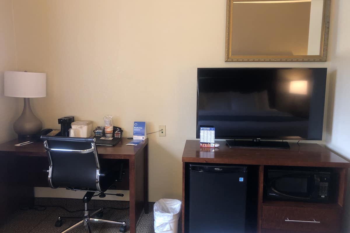 in-room safe, desk, blackout curtains, soundproofing