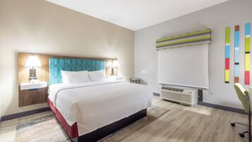 Edredón, caja de seguridad en la habitación y insonorización