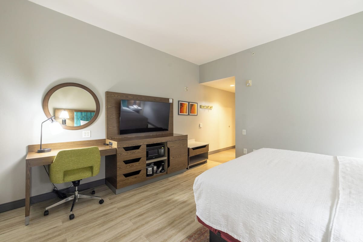 Room, 2 Queen Beds, Accessible (Mobility, Hearing, Roll-In Shower) | Down comforters, in-room safe, soundproofing, iron/ironing board