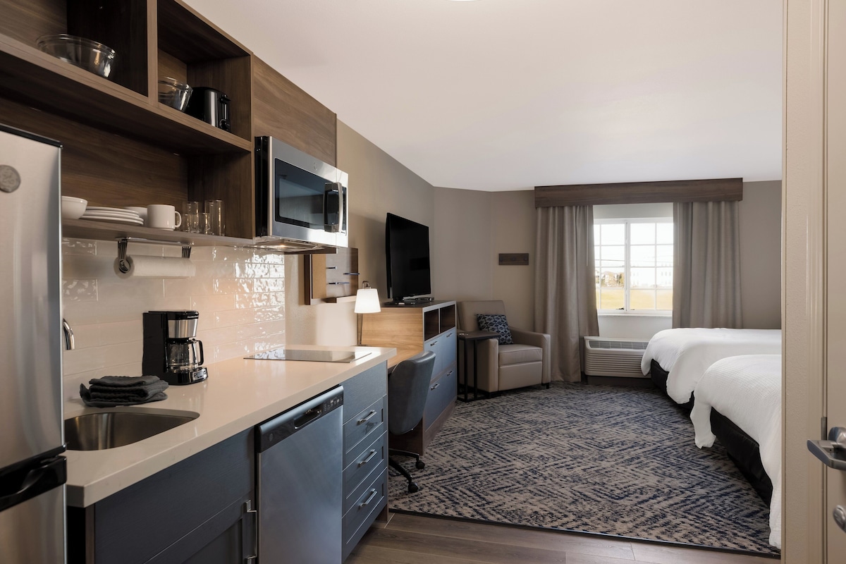 Studio Suite, 2 Double Beds | Egyptian cotton sheets, premium bedding, down duvets, pillow-top beds