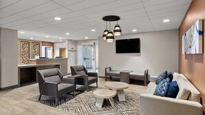 Sitteområde i lobbyen