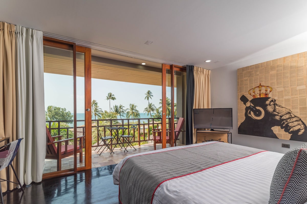 Sunset Jacuzzi Seaview Room | 1 hálószoba, minibár, széf a szobában és egyedi dekoráció