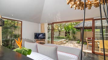 Garden Jacuzzi Villa | Vue de la chambre