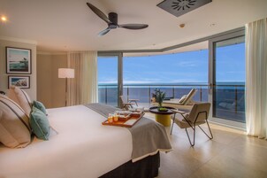 Premium bedding, minibar, in-room safe, desk