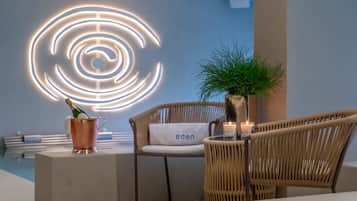 Body treatments, aromatherapy, hot stone massages, deep-tissue massages
