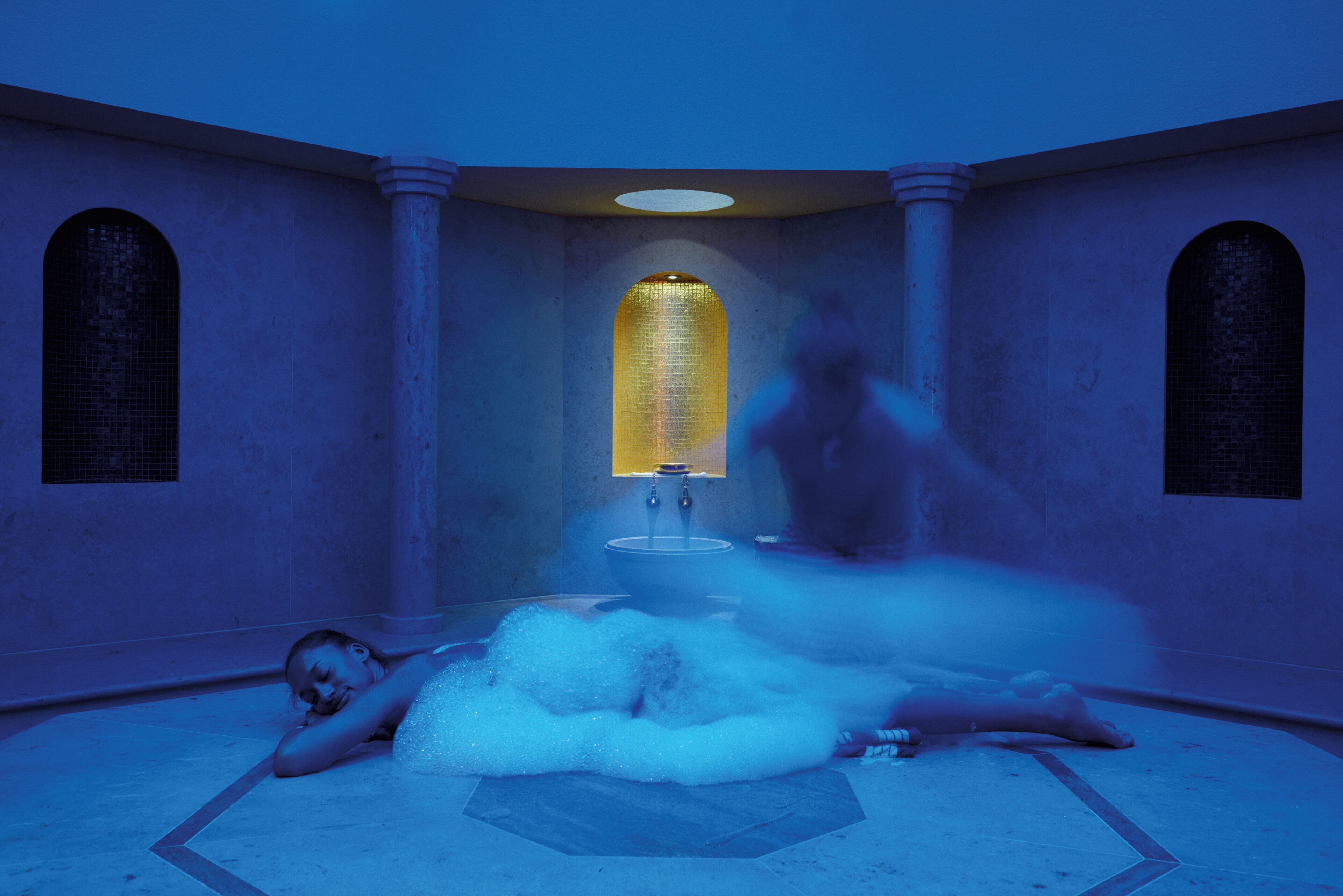 Couples treatment rooms, sauna, steam room, Turkish bath