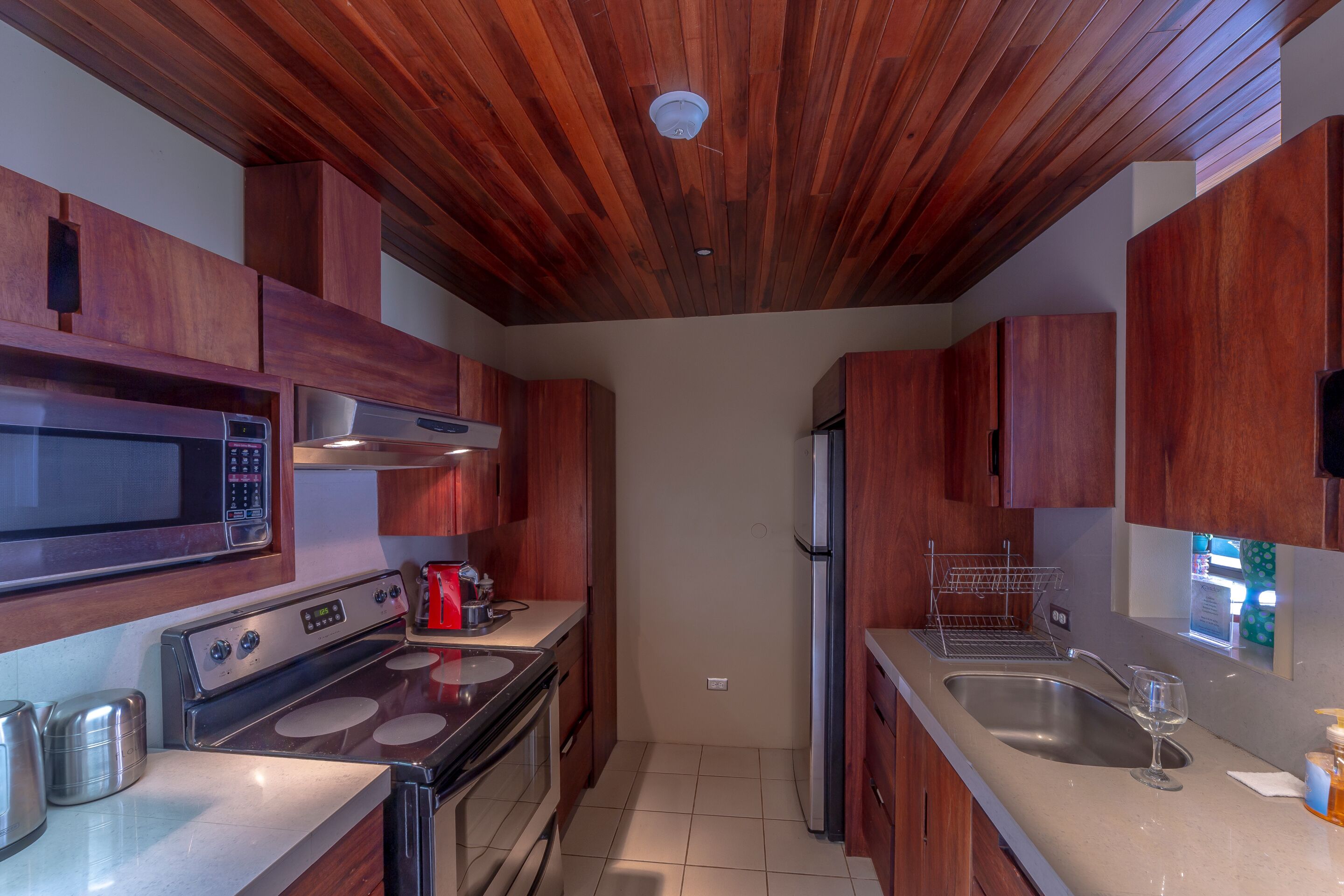 star villa | private kitchen | fridge, coffee/tea maker, eco-friendly cleaning products