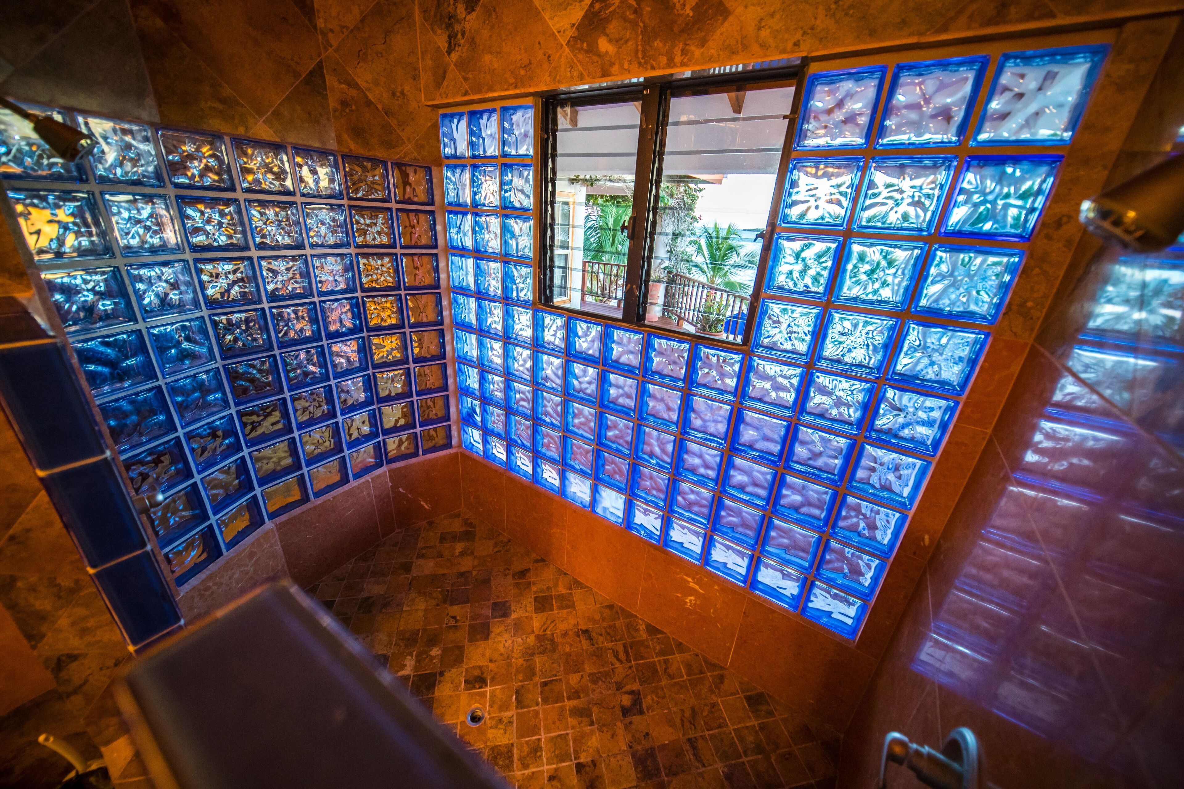 luxury villa premier, 2 story oceanfront, 2 bedroom | bathroom shower