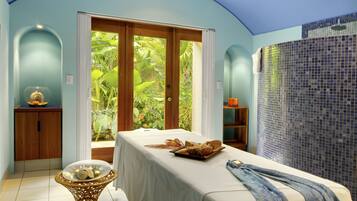 Couples treatment rooms, beach massages