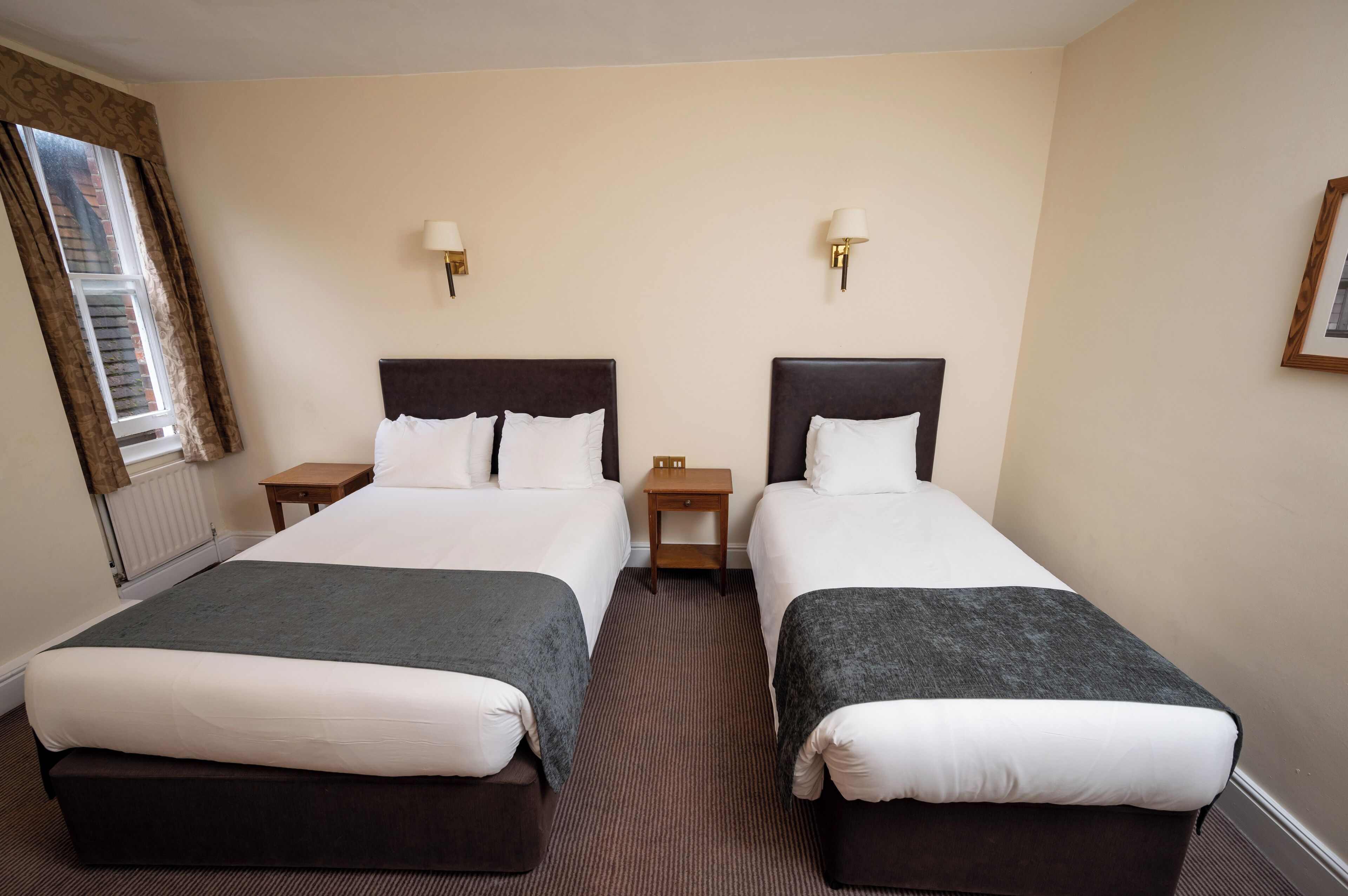 family room | desk, iron/ironing board, free wifi