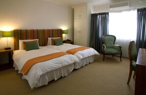 Down comforters, in-room safe, iron/ironing board