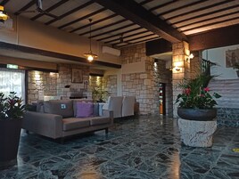Sala de estar en el lobby