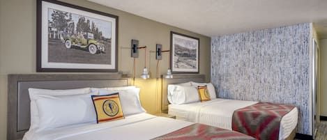 Skrivebord, strygejern/strygebræt, gratis Wi-Fi, sengetøj