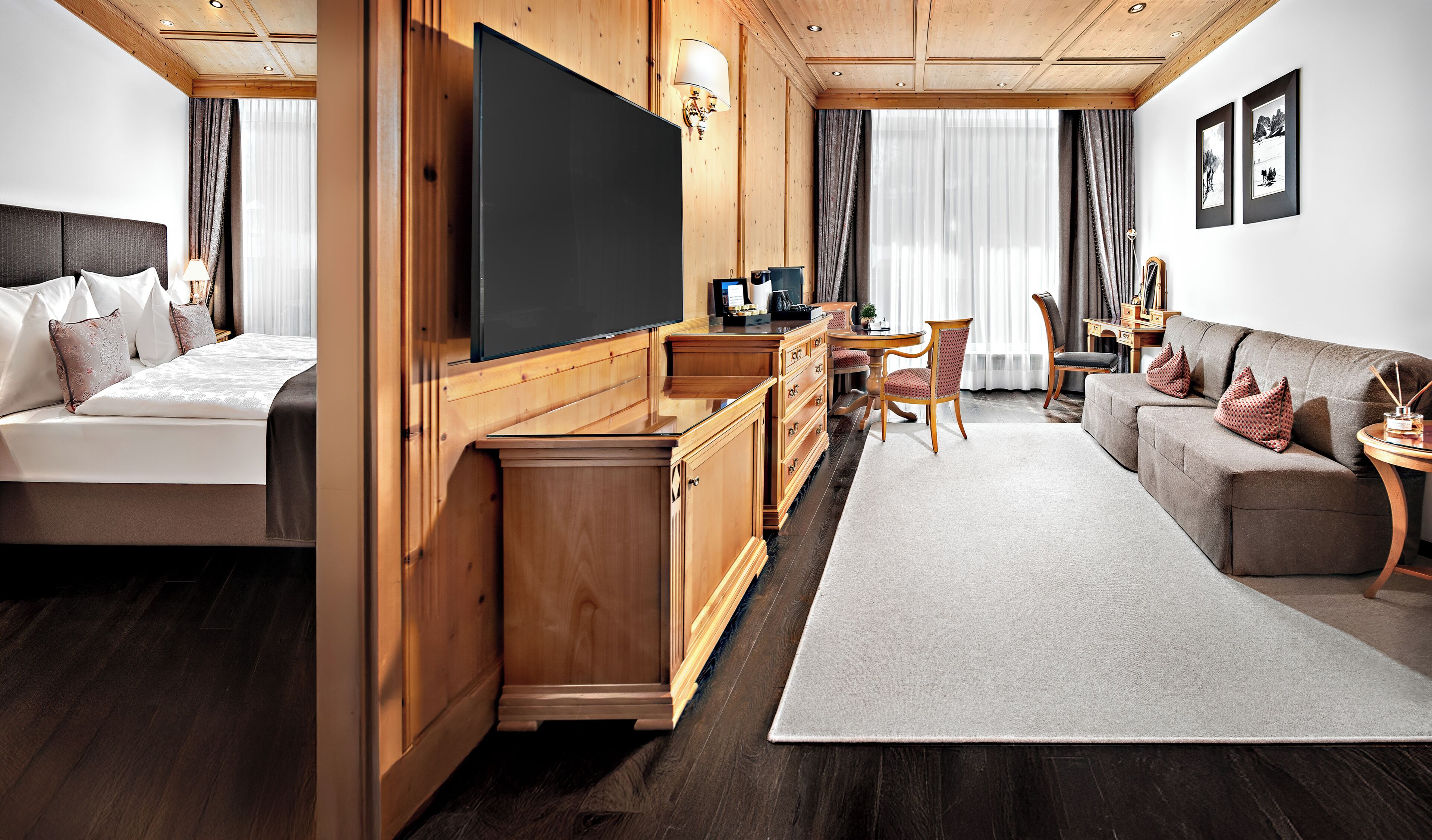 Suite, 1 Bedroom (Alpenroyal) | Premium bedding, minibar, in-room safe, individually decorated