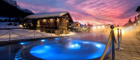 Indoor pool, outdoor pool, open 7:00 AM to 8:00 PM, pool umbrellas