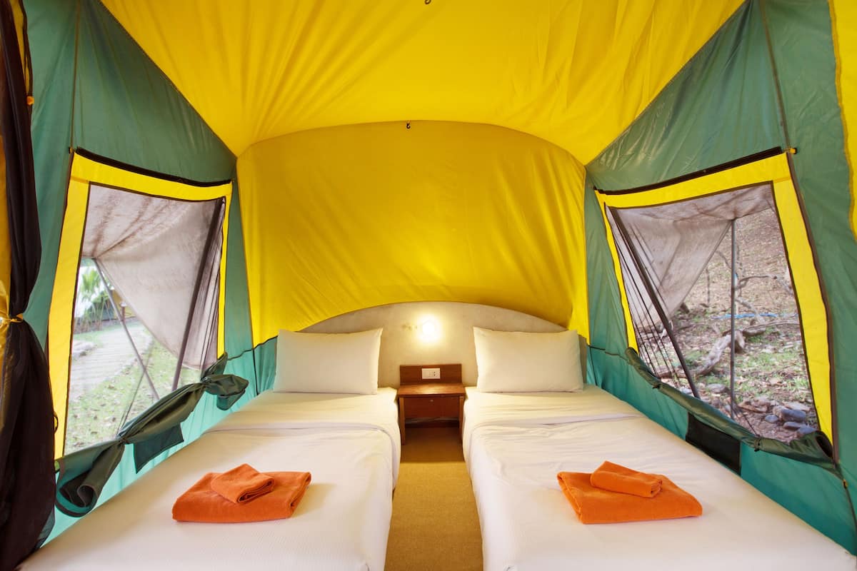 Tent River View