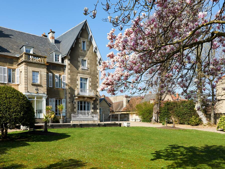 Overnatningsstedets facade