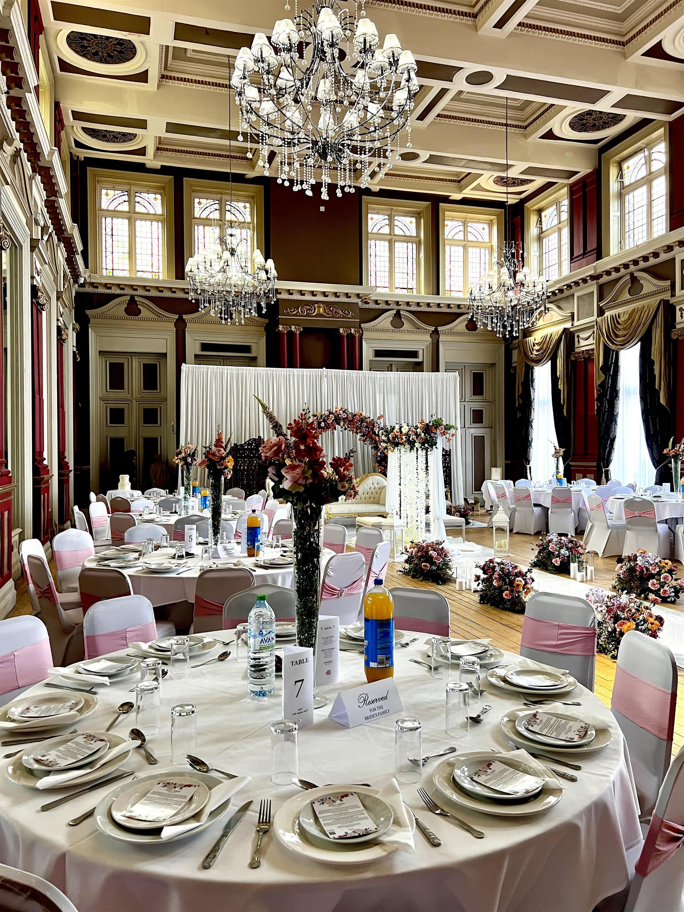 Indoor wedding