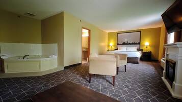 Suite studio, 1 très grand lit, non-fumeur | Bureau, fer et planche à repasser, lit d’appoint (supplément)