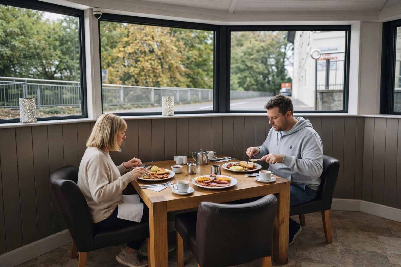 Free daily full breakfast