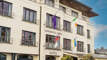 Majoituspaikan julkisivu