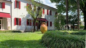 Majoituspaikan julkisivu