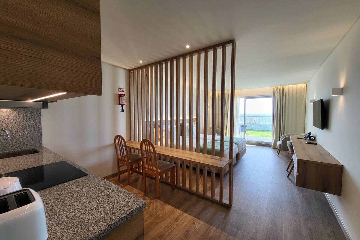 1 bedroom, blackout curtains, iron/ironing board, free wifi