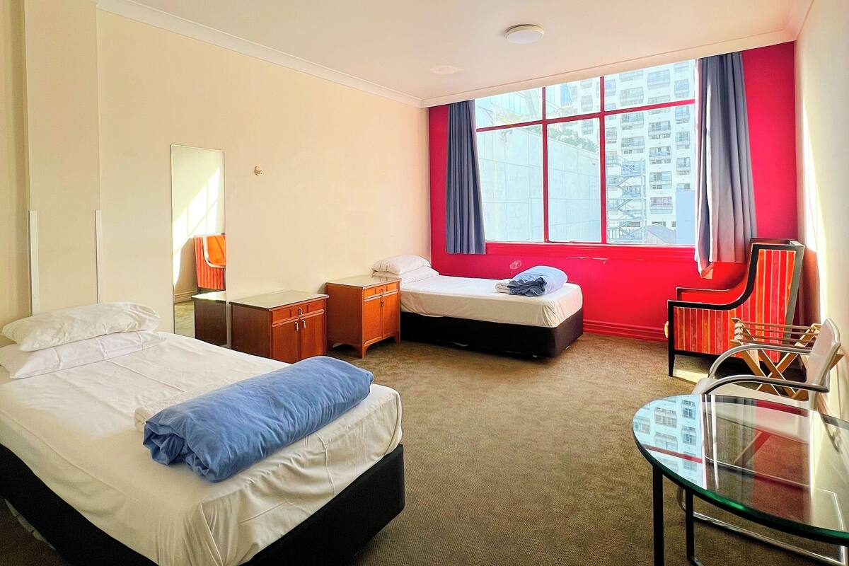 Twin Room (Twin Room, No Ensuite) | Cadar katil