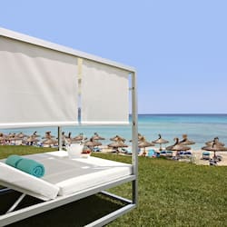 On the beach