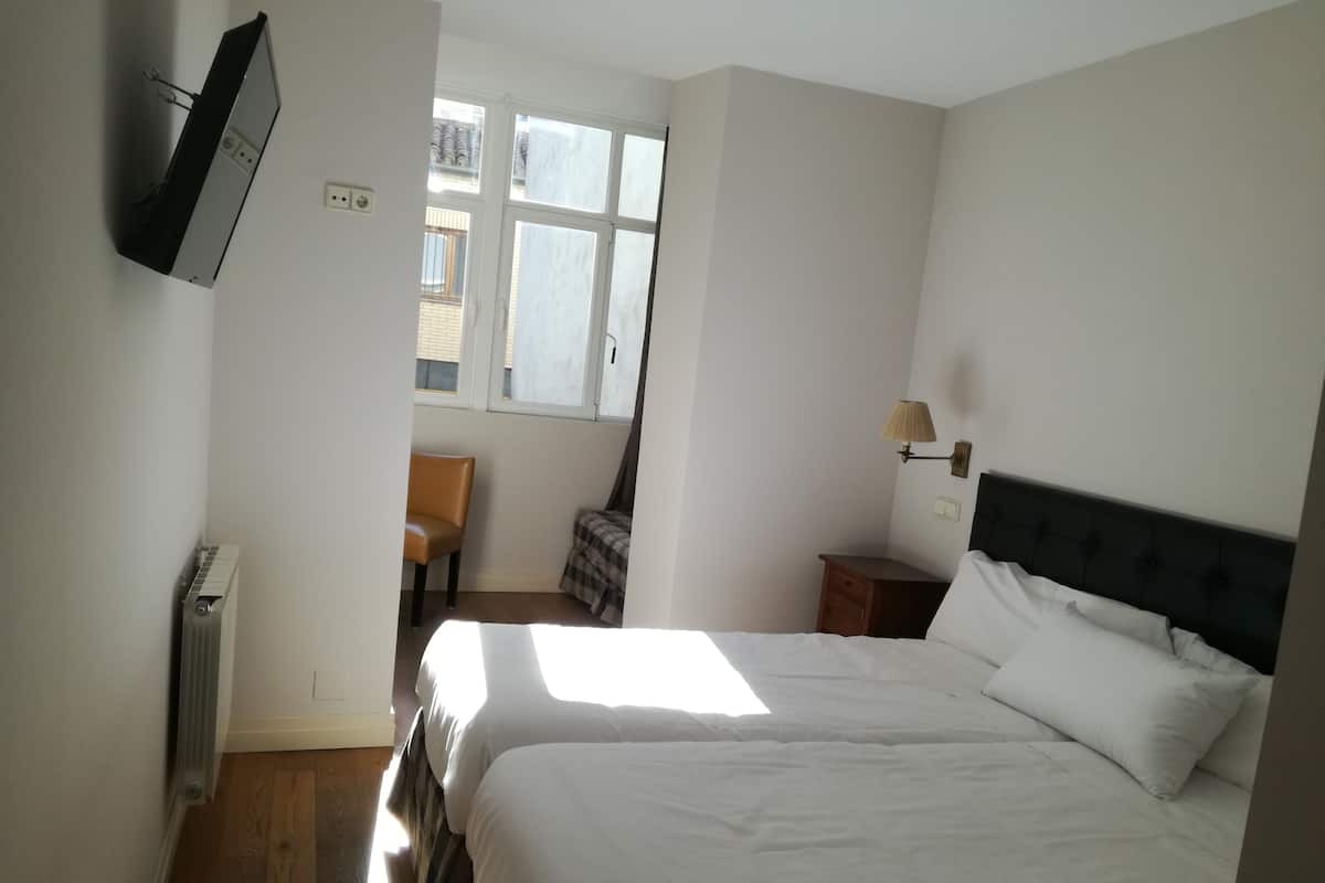 In-room safe, desk, soundproofing, iron/ironing board (on request)