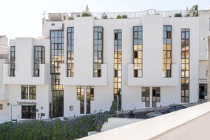 Fachada de la propiedad