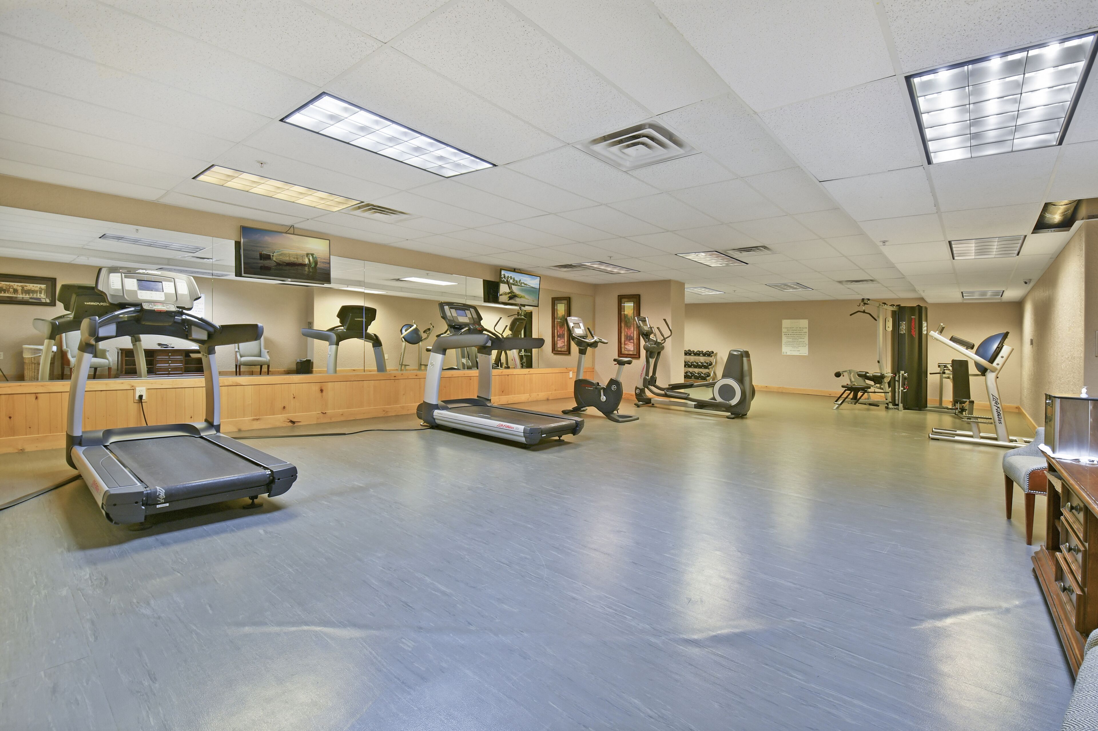 fitness facility