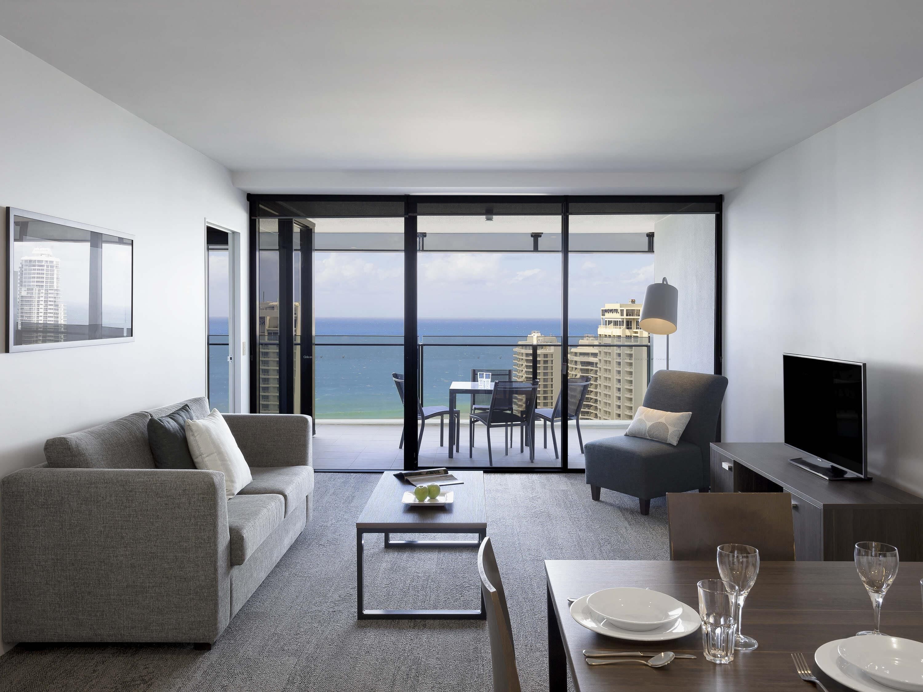 Apartment, 1 Bedroom (Ocean Spa) | In-room safe, individually decorated, individually furnished, desk