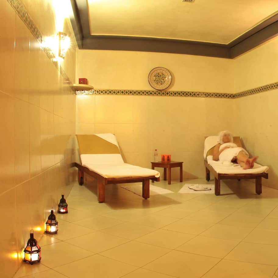 Couples treatment rooms, Turkish bath, body treatments, body wraps