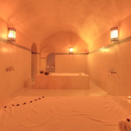 Couples treatment rooms, Turkish bath, body treatments, body wraps