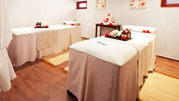 Body treatments, beach massages, facials, manicures and pedicures