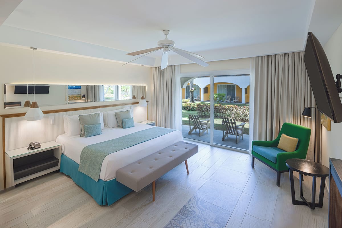 Down duvets, in-room safe, blackout curtains, bed sheets