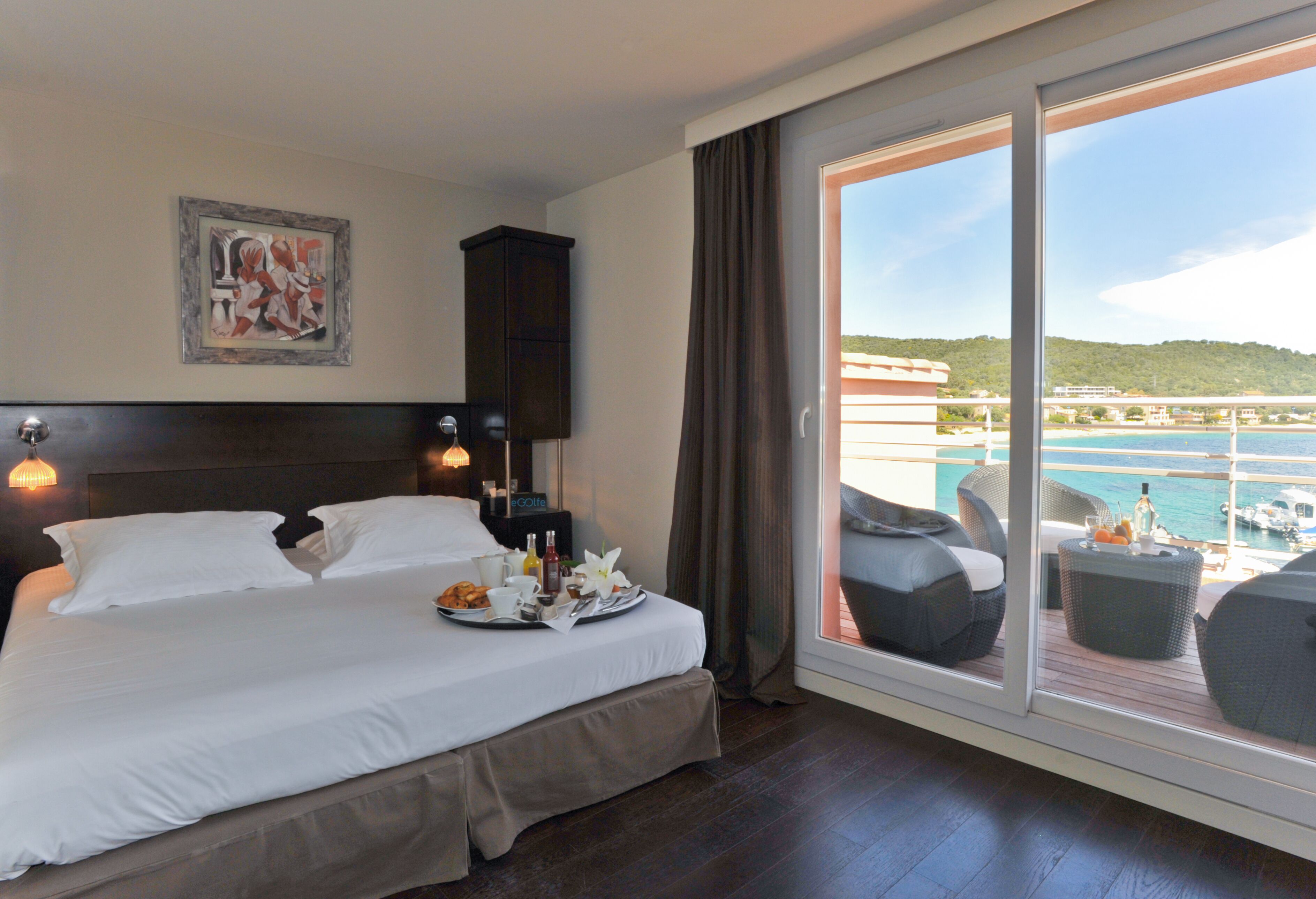 Master Suite, 3 Bedrooms, Balcony, Sea View | Minibar, in-room safe, desk, soundproofing