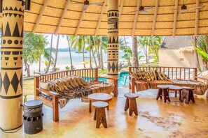 Sala de estar en el lobby