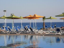 Indoor pool, outdoor pool