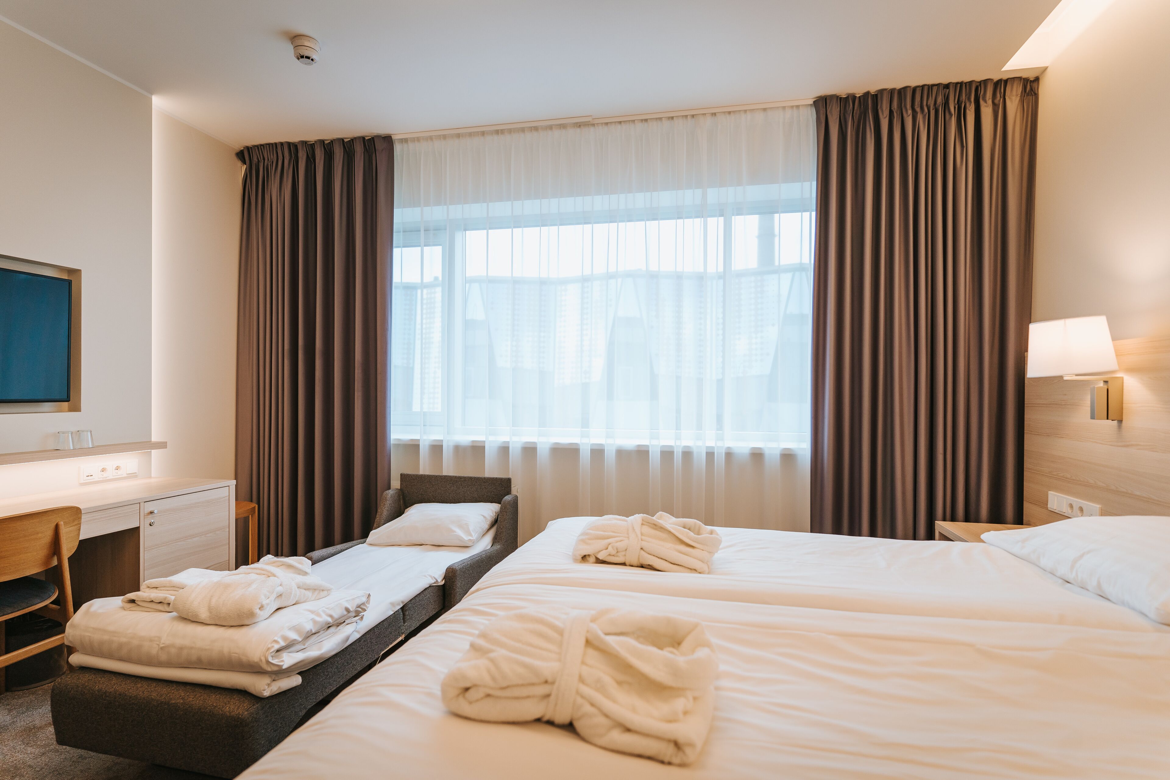 superior double or twin room with spa access | 1 bedroom, hypo-allergenic bedding, minibar, in-room safe