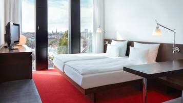 1 chambre, literie hypoallergénique, minibar