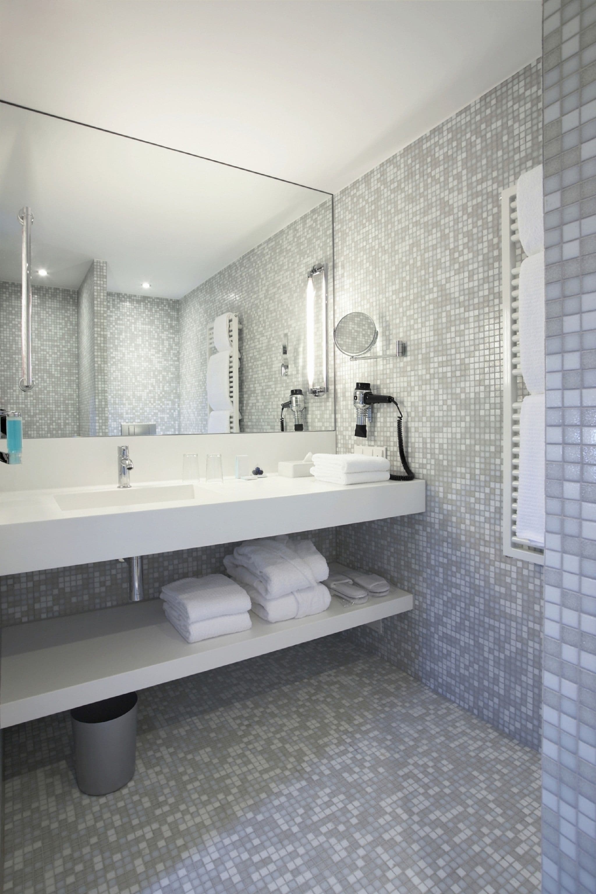 shower, free toiletries, hair dryer, bathrobes