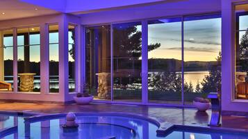 Couples treatment room(s), sauna, hot tub, body treatments, aromatherapy